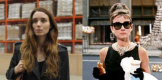 rooney mara, audrey hepburn