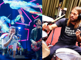 coldplay. taylor hawkins