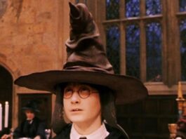 harry potter, cappello parlante