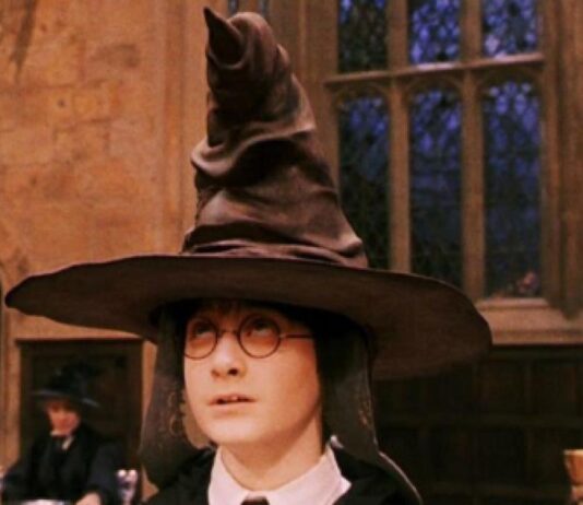 harry potter, cappello parlante