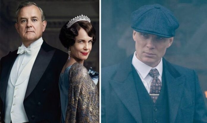 peaky blinders, downton abbey