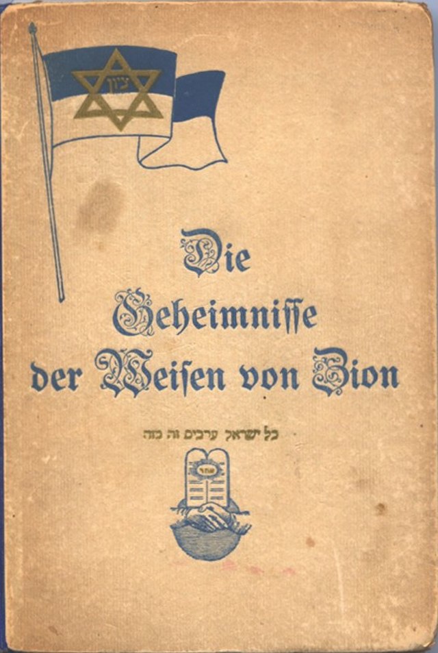Protokolle der Weisen von Zion German edition 1920