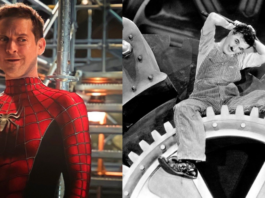 babylon, tobey maguire, charlie chaplin