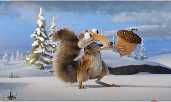 l'era glaciale, scrat