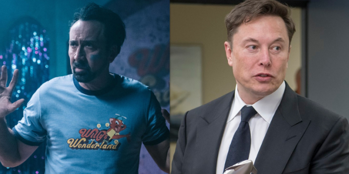 nicolas cage, elon musk