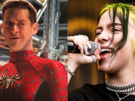tobey maguire, billie eilish