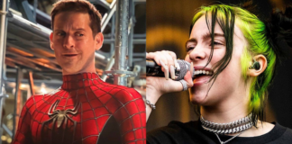 tobey maguire, billie eilish