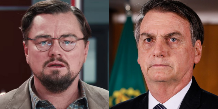 dicaprio, bolsonaro