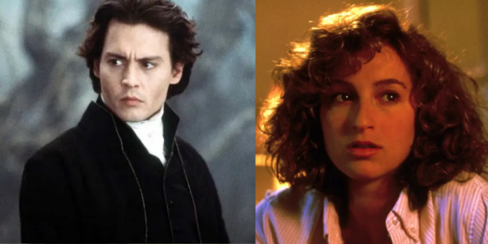 jennifer grey, johnny depp