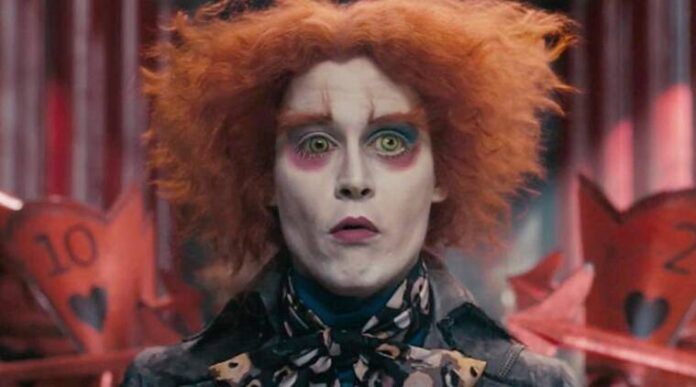 johnny depp, alice in wonderland