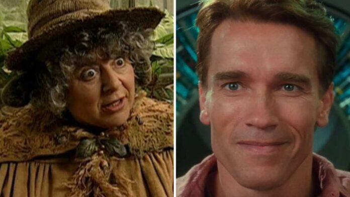 miriam margolyes, arnold schwarzenegger