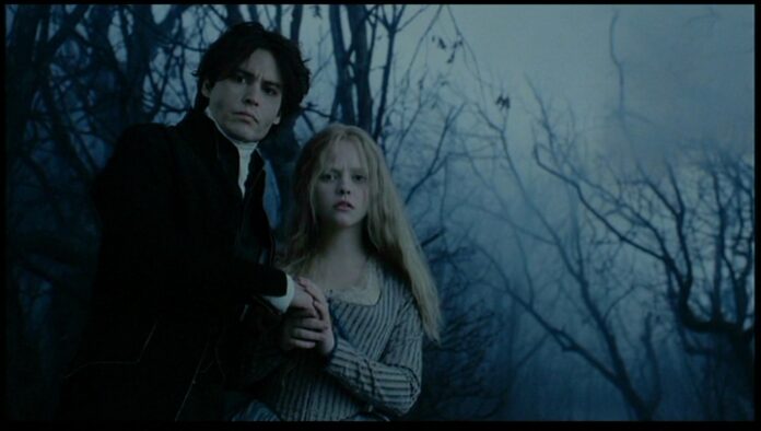 christina ricci, johnny depp