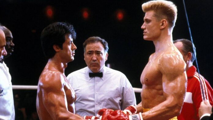 dolph lundgren, stallone, rocky