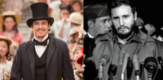 james franco, fidel castro