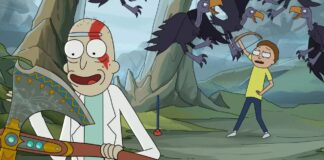 god of war, rick e morty