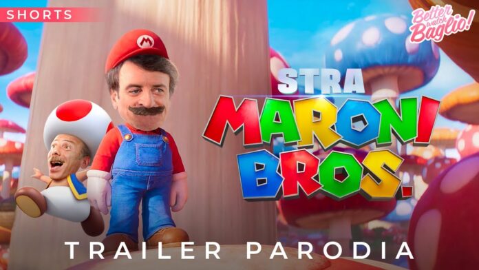 super mario bros, aldo giovanni e giacomo