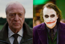 il cavaliere oscuro, michael caine, heath ledger