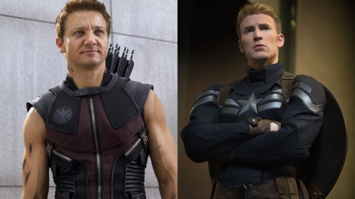 chris evans, jeremy renner