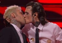 Fedez e Rosa Chemical Sanremo 2023