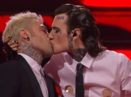 Fedez e Rosa Chemical Sanremo 2023