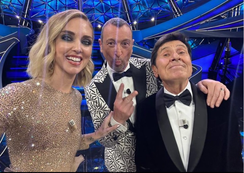 Prima foto Amadeus a Sanremo 2023