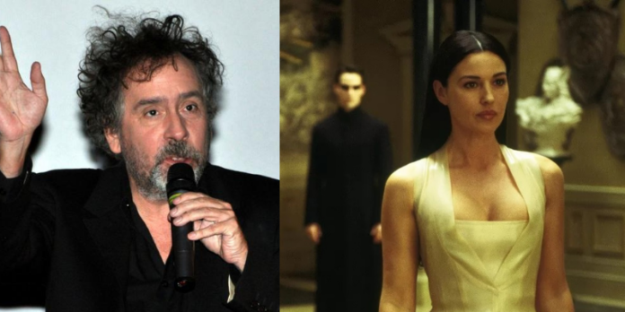 tim burton, monica bellucci