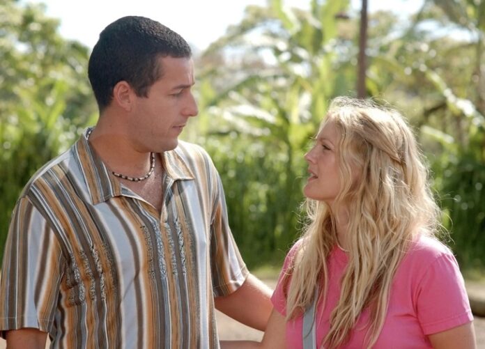 Drew Barrymore, adam sandler