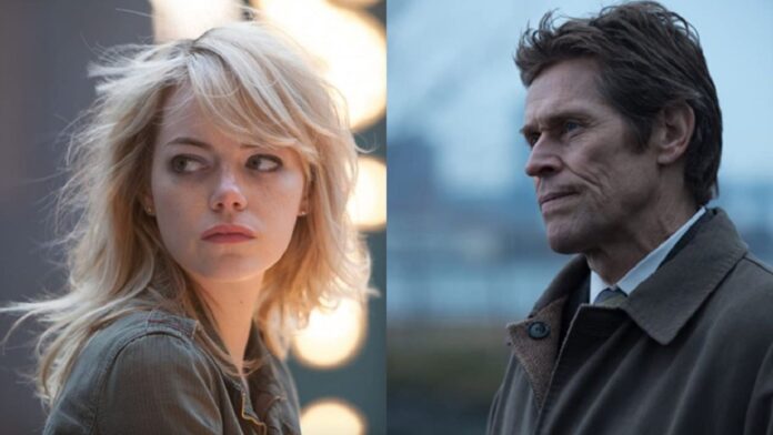 willem dafoe, emma stone