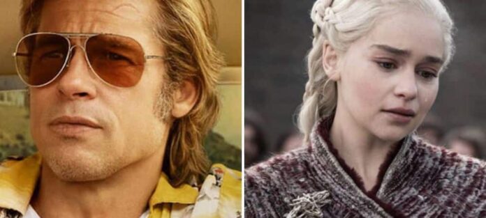 brad pitt emilia clarke