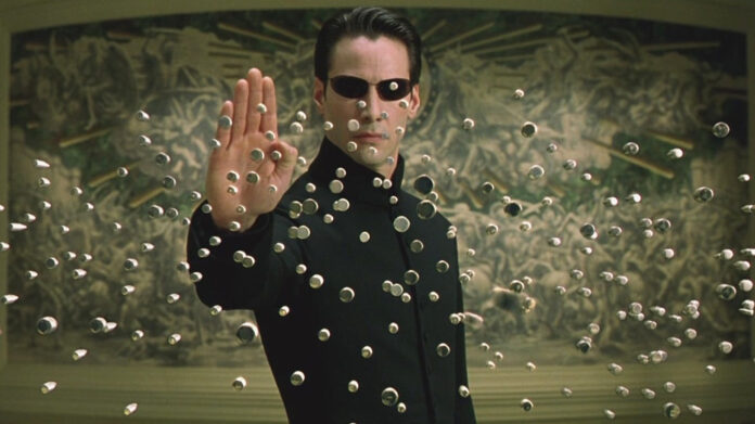 Bullet-time, matrix