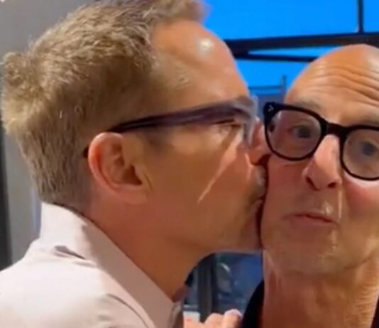 robert downey jr, stanley tucci