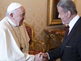 stallone, papa francesco