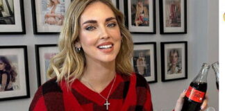 chiara ferragni, coca cola