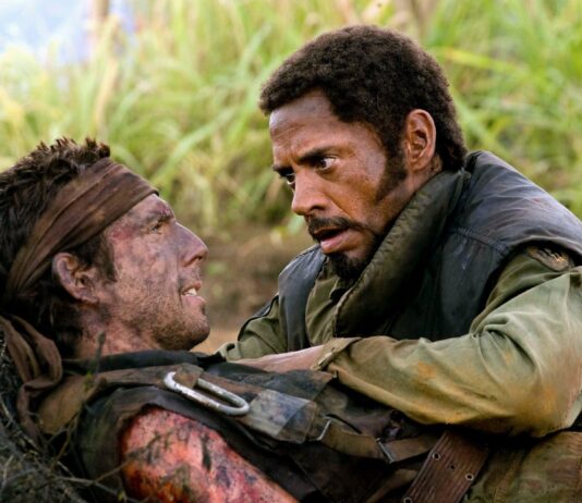 robert downey jr, tropic thunder, ben stiller