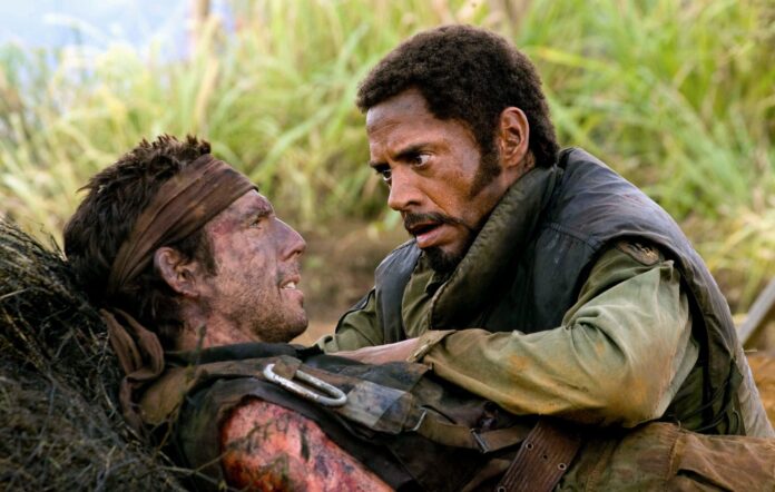 robert downey jr, tropic thunder, ben stiller