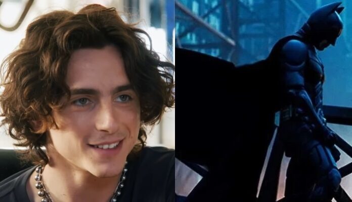 Chalamet e il suo amore per il Cavaliere Oscuro