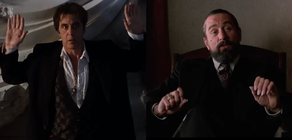 Al Pacino e Robert De Niro