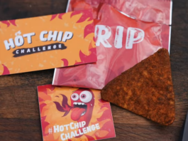 Hot Chip Challenge, stop a vendita e pubblicità del marchio