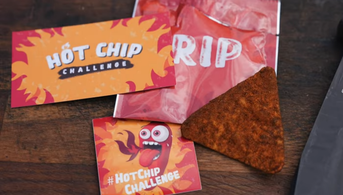 Hot Chip Challenge, stop a vendita e pubblicità del marchio