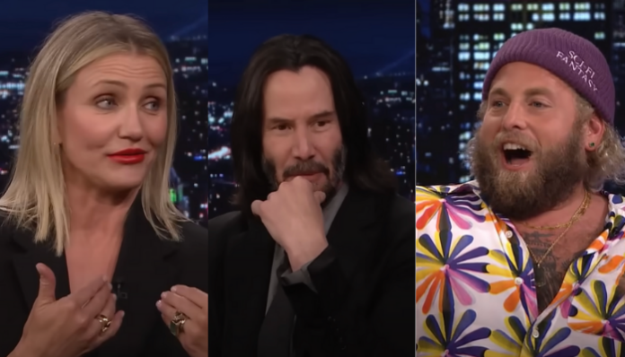 Cameron Diaz, Keanu Reeves, Jonah Hill