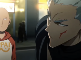 One Punch Man, Saitama e Garou