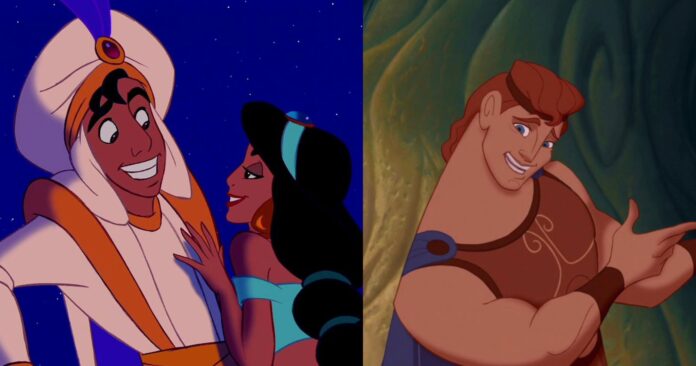 hercules, aladdin