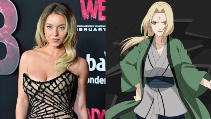 naruto, sydney sweeney