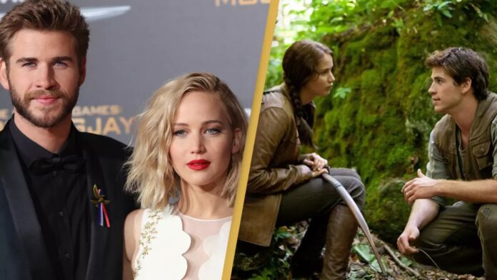 liam hemsworth, jennifer lawrence