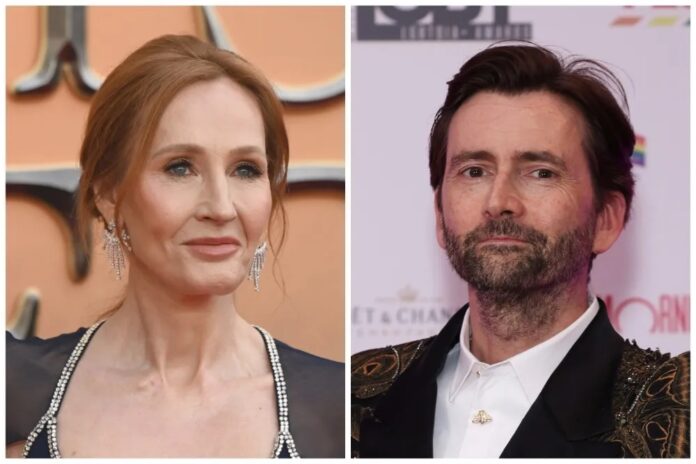 jk rowling, david tennant