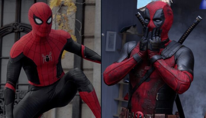 deadpool, spider-man