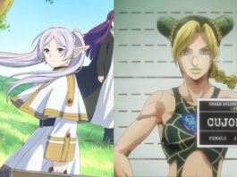 Anime Frieren JoJo Jolyne