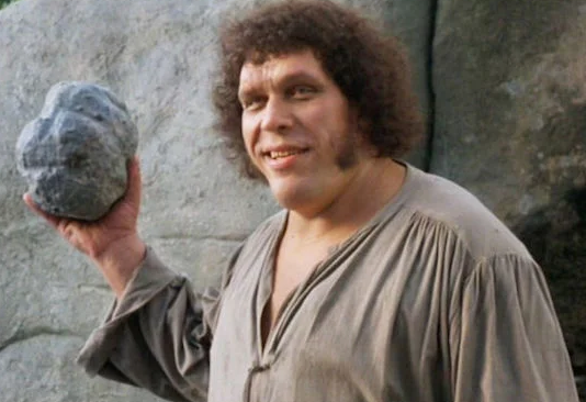 la storia fantastica, andrè the giant