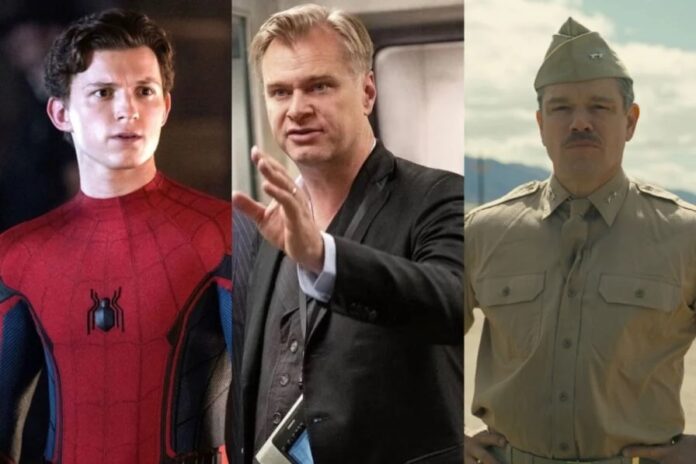 tom holland, nolan, damon