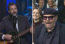 adam sandler, jack nicholson, snl